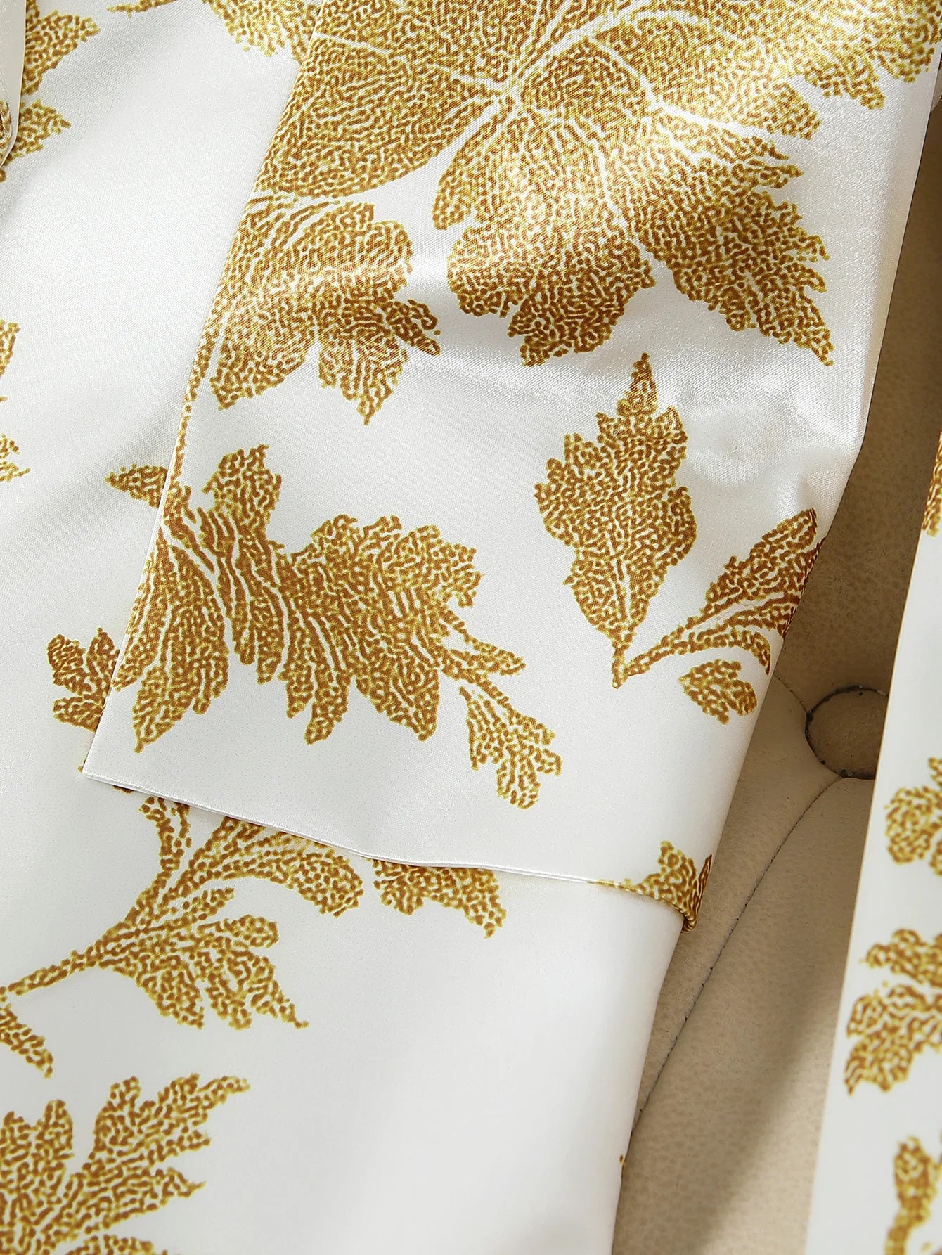 Elegant Fashion Casual Glamorous Long Blazer with Exquisite Print Design, No pockets Stylish Outerwear, Available in all seasons