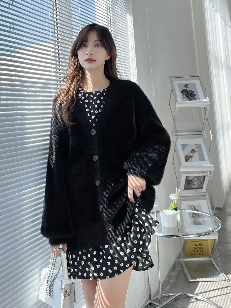 winter clothes women cardigan korean fashion fall 2025 fashion women clothing new arrivals vintage knitwears long sleeve top