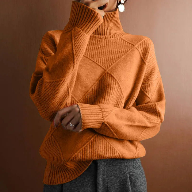 Casual Loose Sweater For Woman Winter Trend Women's Long Sleeve Knitting Sweater Knitwear Pullovers Vintage Female Tops Clothes