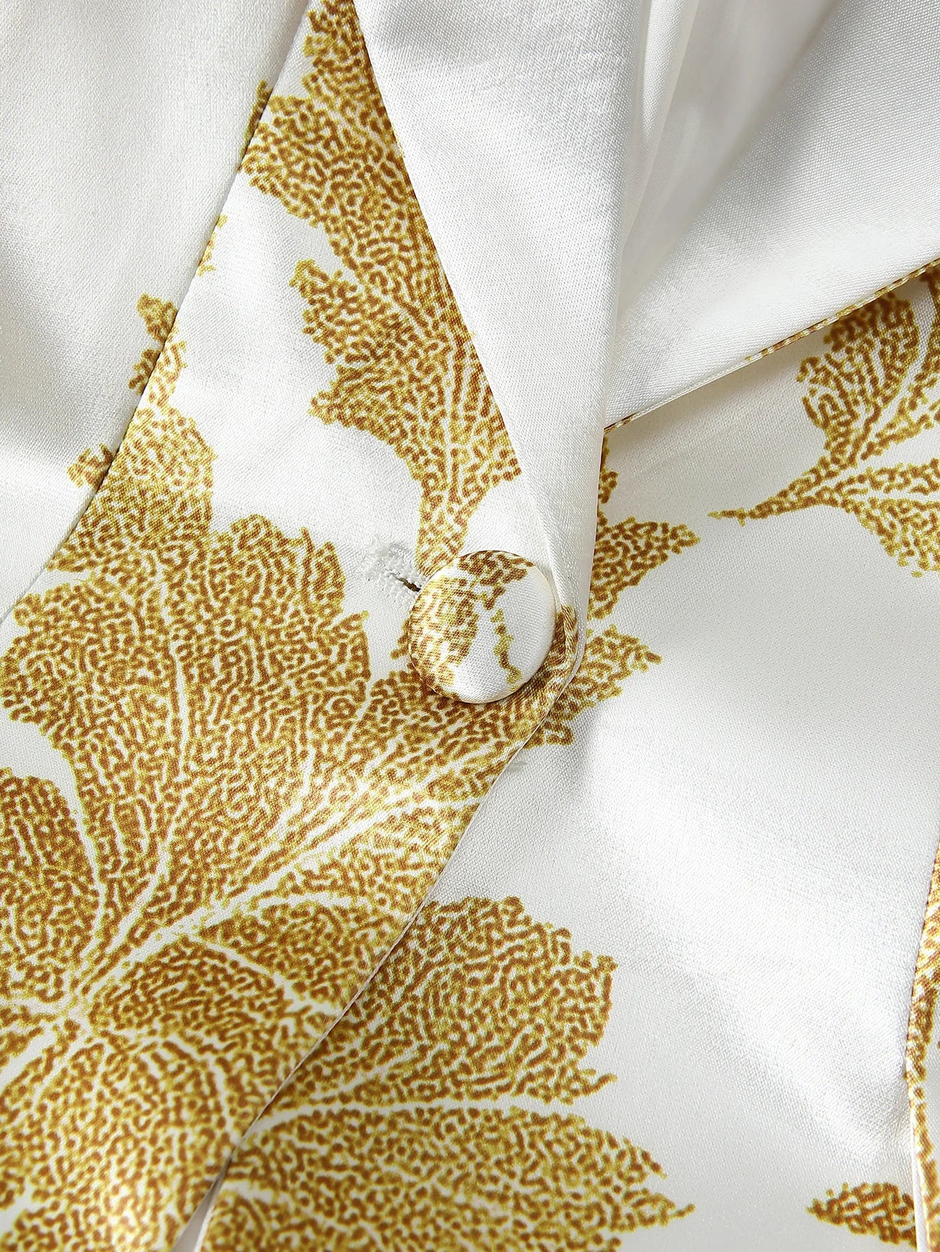 Elegant Fashion Casual Glamorous Long Blazer with Exquisite Print Design, No pockets Stylish Outerwear, Available in all seasons