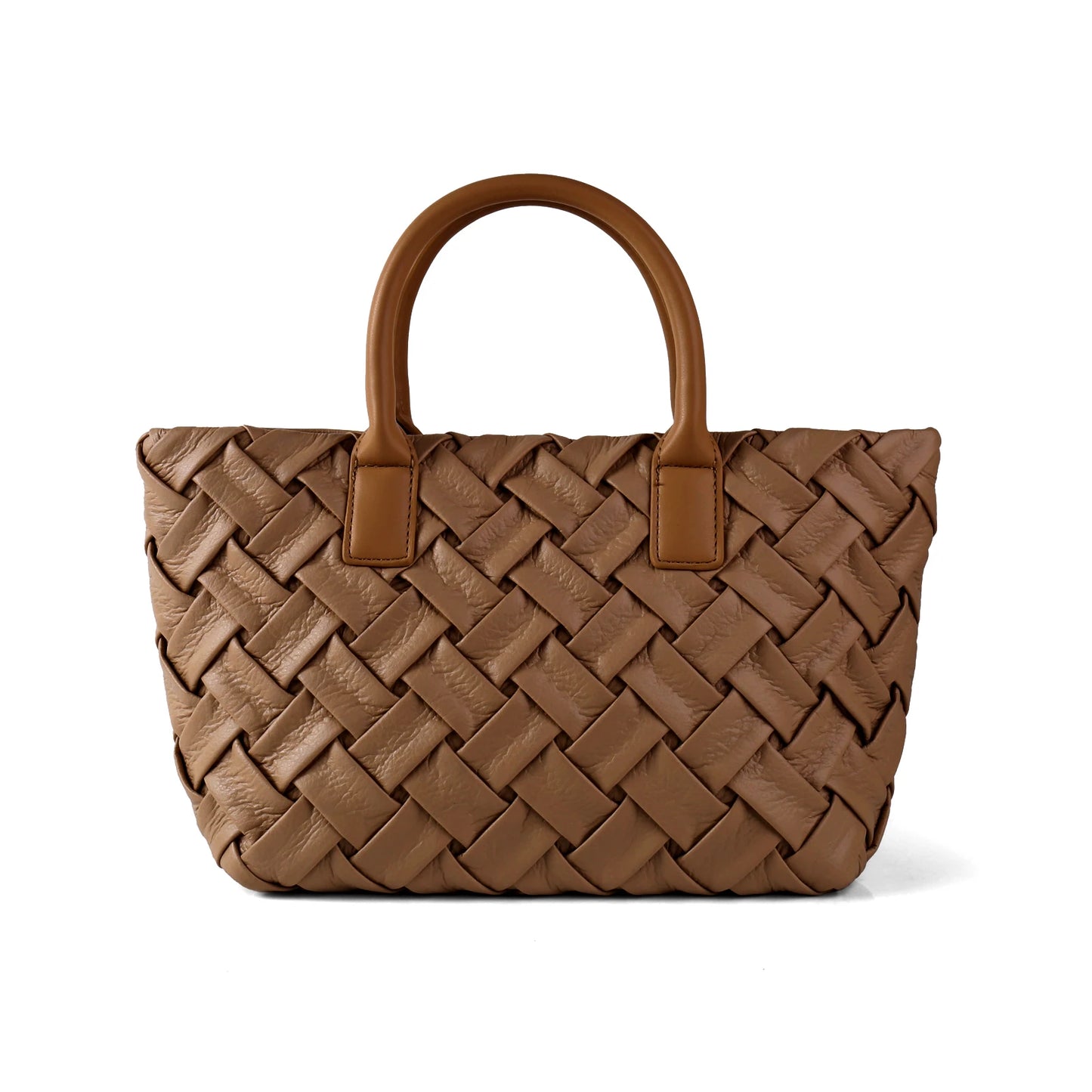 ZR DIARY Pleated Handbag Women PU Leather Side Woven Bag Versatile Commuter Ladies Simple Messenger Shoulder Bags 223Z07