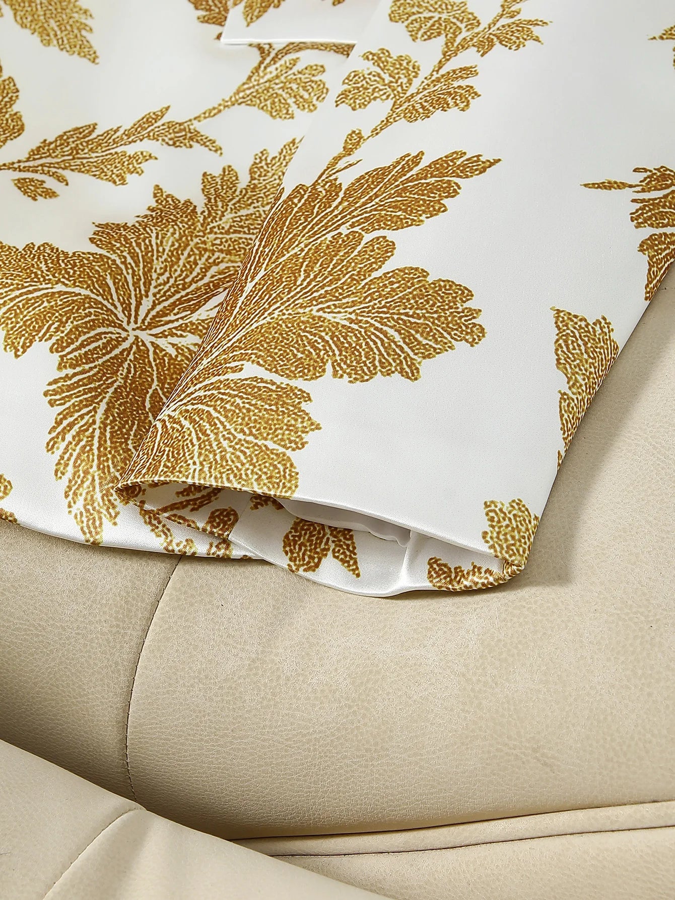 Elegant Fashion Casual Glamorous Long Blazer with Exquisite Print Design, No pockets Stylish Outerwear, Available in all seasons