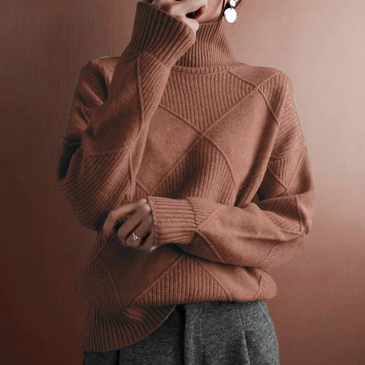Casual Loose Sweater For Woman Winter Trend Women's Long Sleeve Knitting Sweater Knitwear Pullovers Vintage Female Tops Clothes