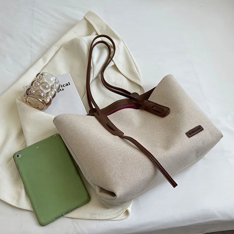 Women's casual large capacity shoulder bag